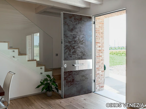 TEKNO - Entry door with concealed hinges _ OIKOS VENEZIA