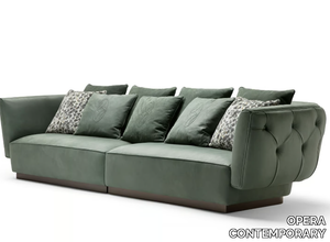 SIMON - Tufted leather sofa _ OPERA CONTEMPORARY