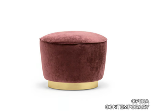 SOPHIE - Upholstered round pouf _ OPERA CONTEMPORARY