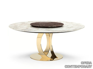 WENDY - Round dining table _ OPERA CONTEMPORARY