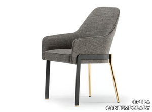 STACY - Fabric chair with armrests _ OPERA CONTEMPORARY