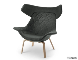 OYSTER WOOD HIGH - Easy chair _ Offecct