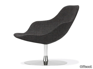 PALMA - Swivel fabric easy chair _ Offecct