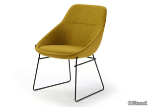 EZY LOW - Sled base fabric chair _ Offecct