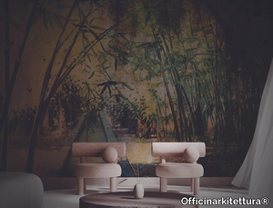 BAMBOO JUNGLE - Wallpaper / wall tiles _ Officinarkitettura®