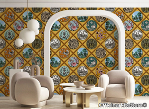 BAMBOO YELLOW - Wallpaper / wall tiles _ Officinarkitettura®