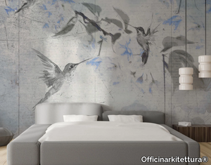 COLIBRÌ BLU - Wall tiles / wallpaper _ Officinarkitettura®