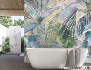 JUNGLE WATERCOLOR - Wall tiles / wallpaper _ Officinarkitettura®