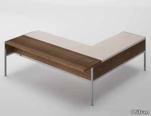 GALLERY - Sectional wood veneer office desk _ Ofifran