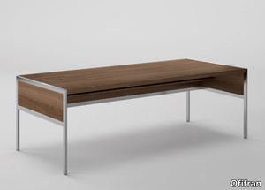 GALLERY - Rectangular wood veneer office desk _ Ofifran