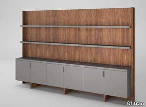 FREEPORT - Freestanding wood veneer office shelving _ Ofifran