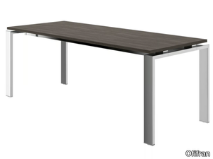 CONCEPTO FREE - Rectangular chipboard workstation desk _ Ofifran