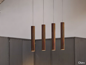 CYLINDER - LED metal pendant lamp _ Olev