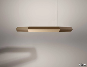 EXAGON SILENCE BIOLIGHT - Acoustic plate pendant lamp _ Olev