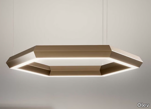 EXAGON - LED metal pendant lamp _ Olev