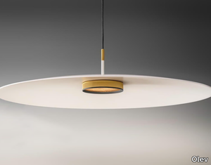 OVERFLY PLUS - LED aluminium and plexiglass pendant lamp _ Olev