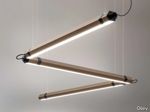 ZIGO ZAGO - LED steel pendant lamp _ Olev