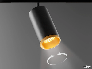 BEAM MASTER TRACK 60 ZUMMY - LED round aluminium spotlight with dimmer _ Olev