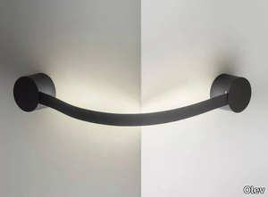 SEGMENTO - LED dimmable steel wall lamp _ Olev