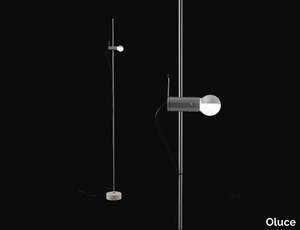 AGNOLI - 387 - Height-adjustable adjustable floor lamp _ Oluce