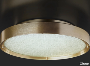 BERLIN - LED metal ceiling lamp _ Oluce