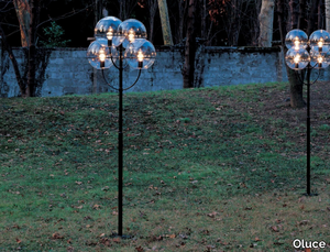 LYNDON 350 - Polycarbonate garden floor lamp _ Oluce