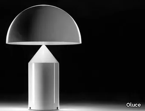 ATOLLO METAL - Aluminium table lamp _ Oluce