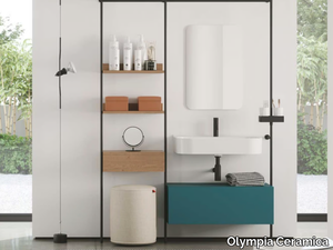 ATELIER - Sectional vanity unit with drawers _ Olympia Ceramica