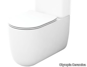 MILADY - Close coupled Floor mounted Vitreous China toilet _ Olympia Ceramica