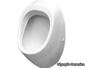 URINAL ECO - Suspended ceramic urinal _ Olympia Ceramica