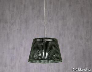CONGA - LED handmade rope pendant lamp _ Olé Lighting