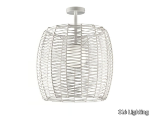 POMA Ø60 - LED outdoor ceiling lamp _ Olé Lighting