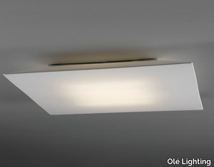 PLANE - LED handmade fabric ceiling light _ Olé Lighting