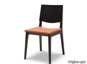 MAXIM 166 - Beech chair _ Origins 1971