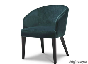DORIS 258 - Fabric easy chair with armrests _ Origins 1971