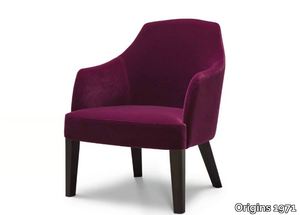 VIRGINIA 279 - Fabric armchair with armrests _ Origins 1971