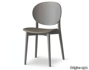 COCO 356 - Stackable beech chair open back _ Origins 1971