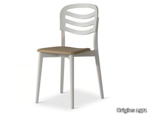 FARAH 310 - Stackable beech chair _ Origins 1971