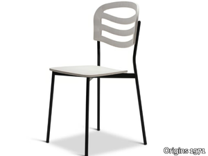 FARAH METAL 309-M - Stackable steel chair open back _ Origins 1971