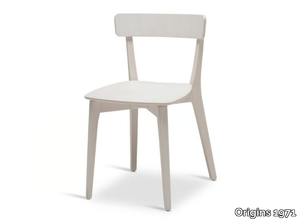 KINO 284 - Beech chair open back _ Origins 1971