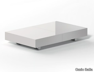 BOX - Height-adjustable extending coffee table _ Ozzio Italia