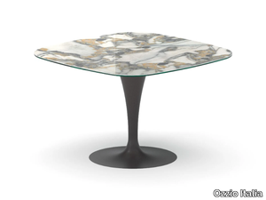 BRAVO - Extending square crystal table _ Ozzio Italia