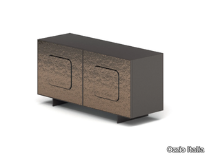 GIULIA - Sideboard with lacquered container _ Ozzio Italia