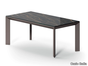 METRÒ - Extending crystal dining table _ Ozzio Italia