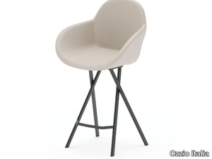 YAGO - Upholstered barstool _ Ozzio Italia