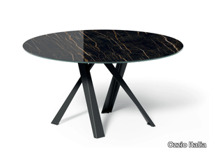 EMISFERO FISSO - Round living room table _ Ozzio Italia