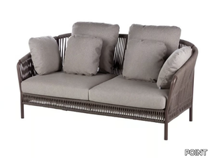 WEAVE - 2 seater rope garden sofa _ POINT