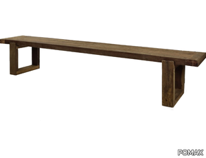 ANDALUCIA - Reclaimed wood bench _ POMAX