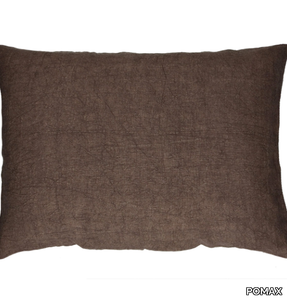 BASICS - Rectangular solid-color linen cushion _ POMAX