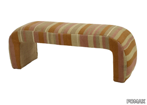 BRINDISI - Fabric bench _ POMAX